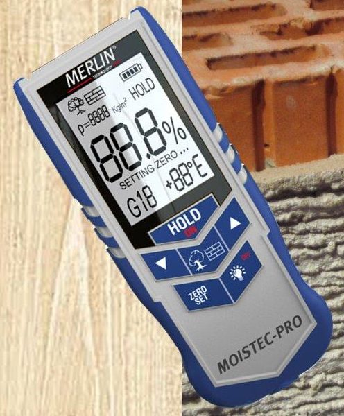 Měřič vlhkosti dřeva a stavebních materiálů Moistec-Pro